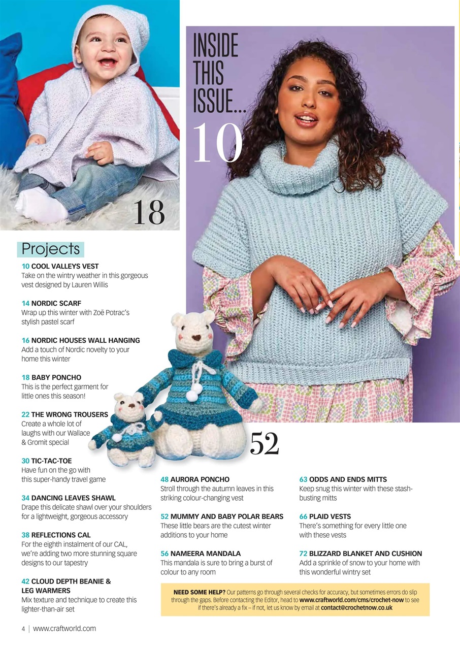 Crochet Now Magazine Preview Pages