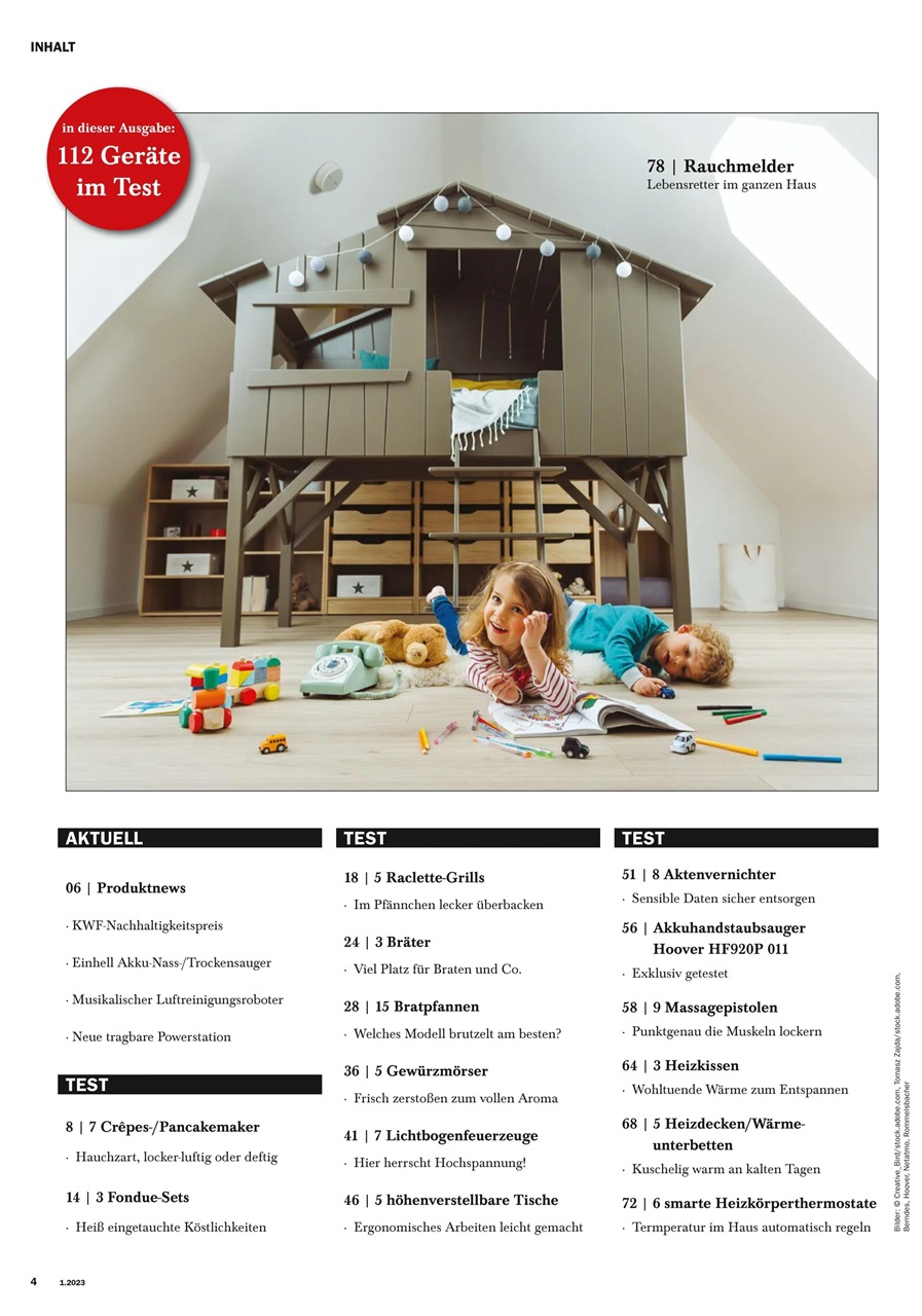 Haus & Garten Test Preview Pages