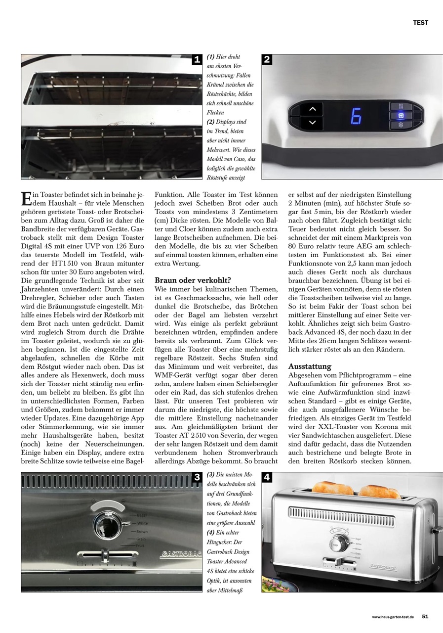 Haus & Garten Test Preview Pages