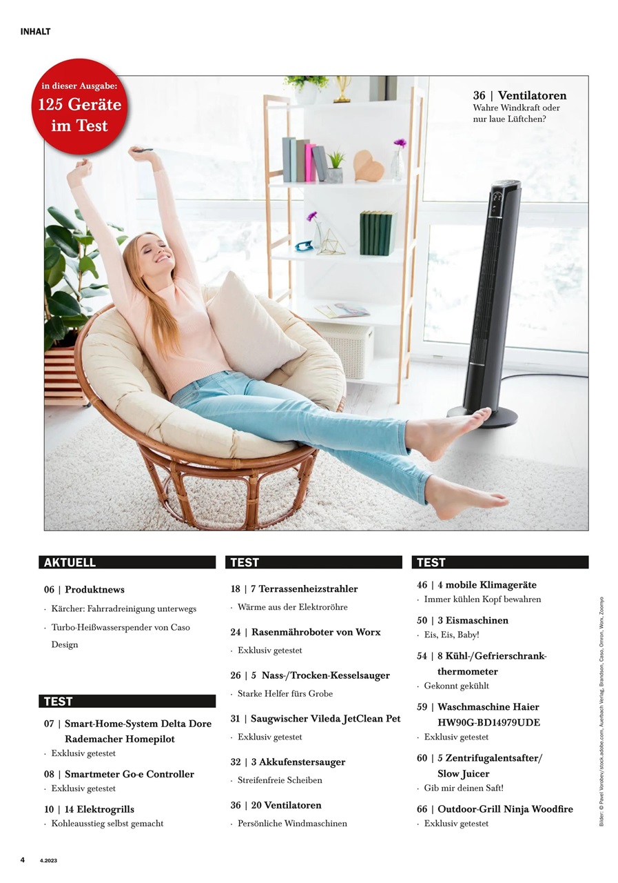 Haus & Garten Test Preview Pages
