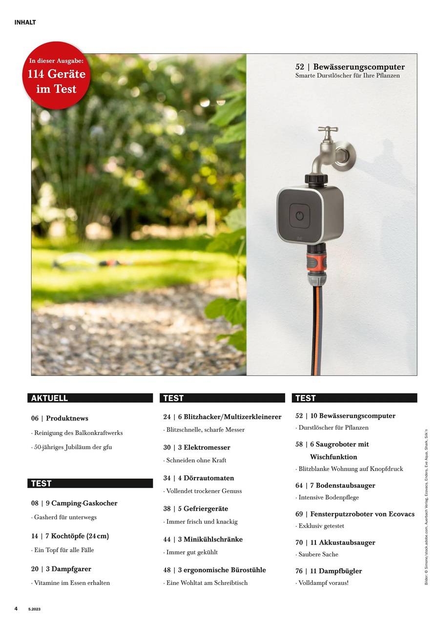 Haus & Garten Test Preview Pages