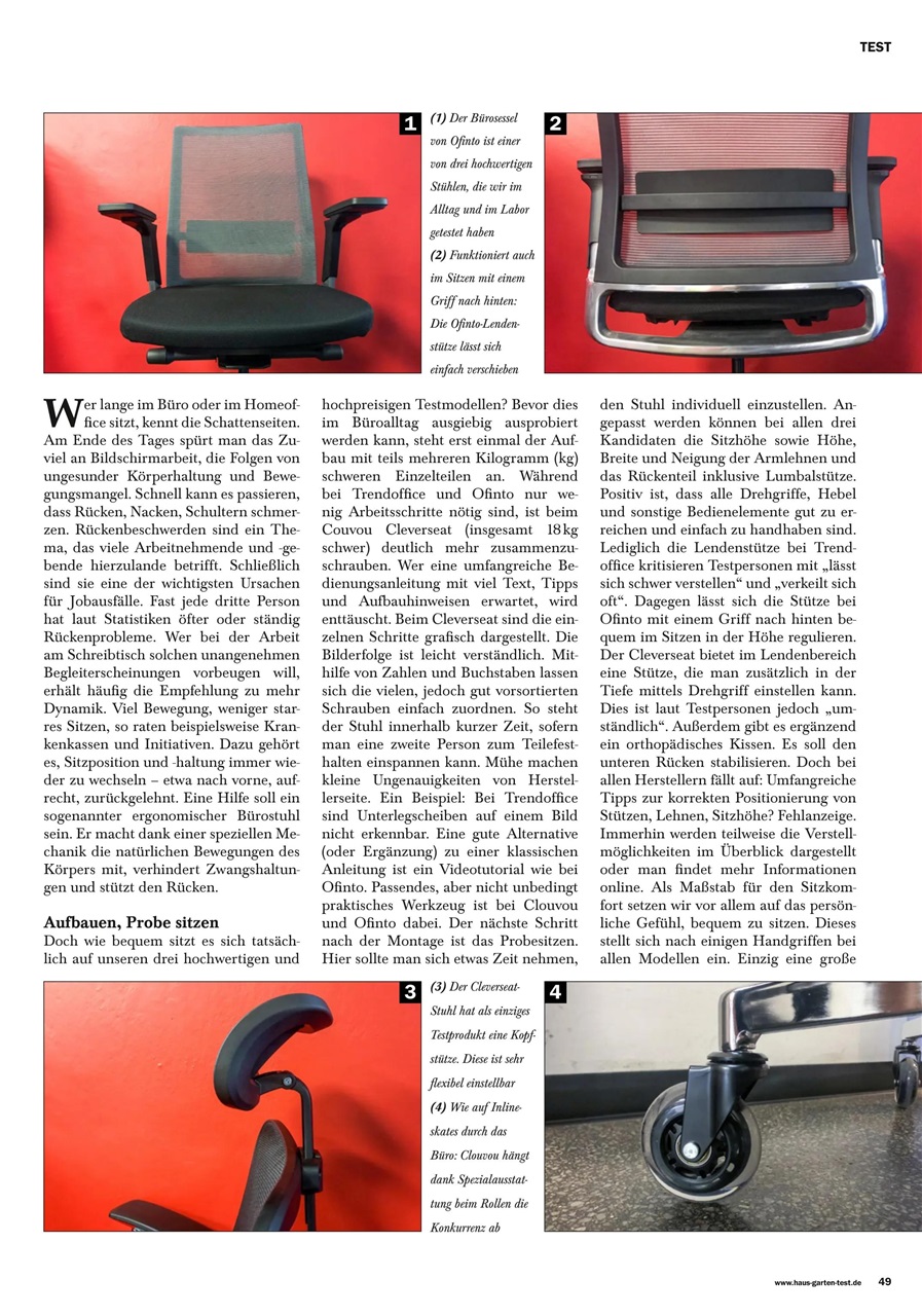 Haus & Garten Test Preview Pages