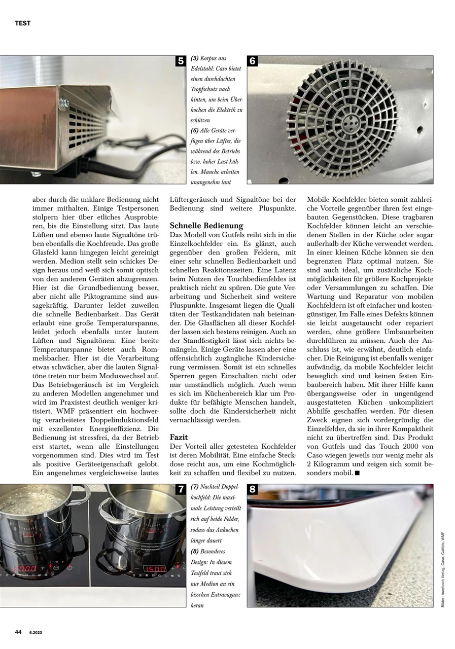 Haus & Garten Test Preview Pages