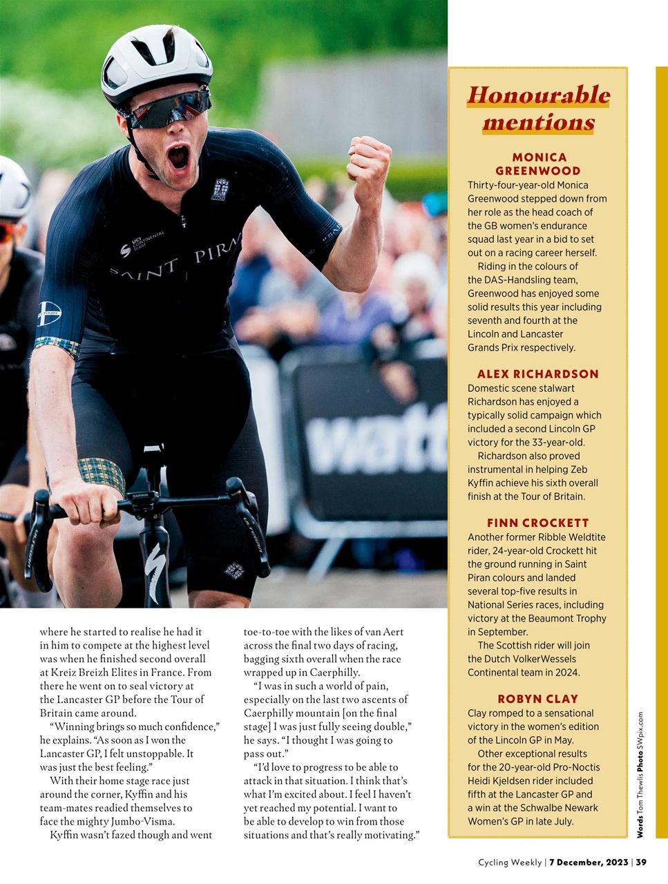 Cycling Weekly Preview Pages