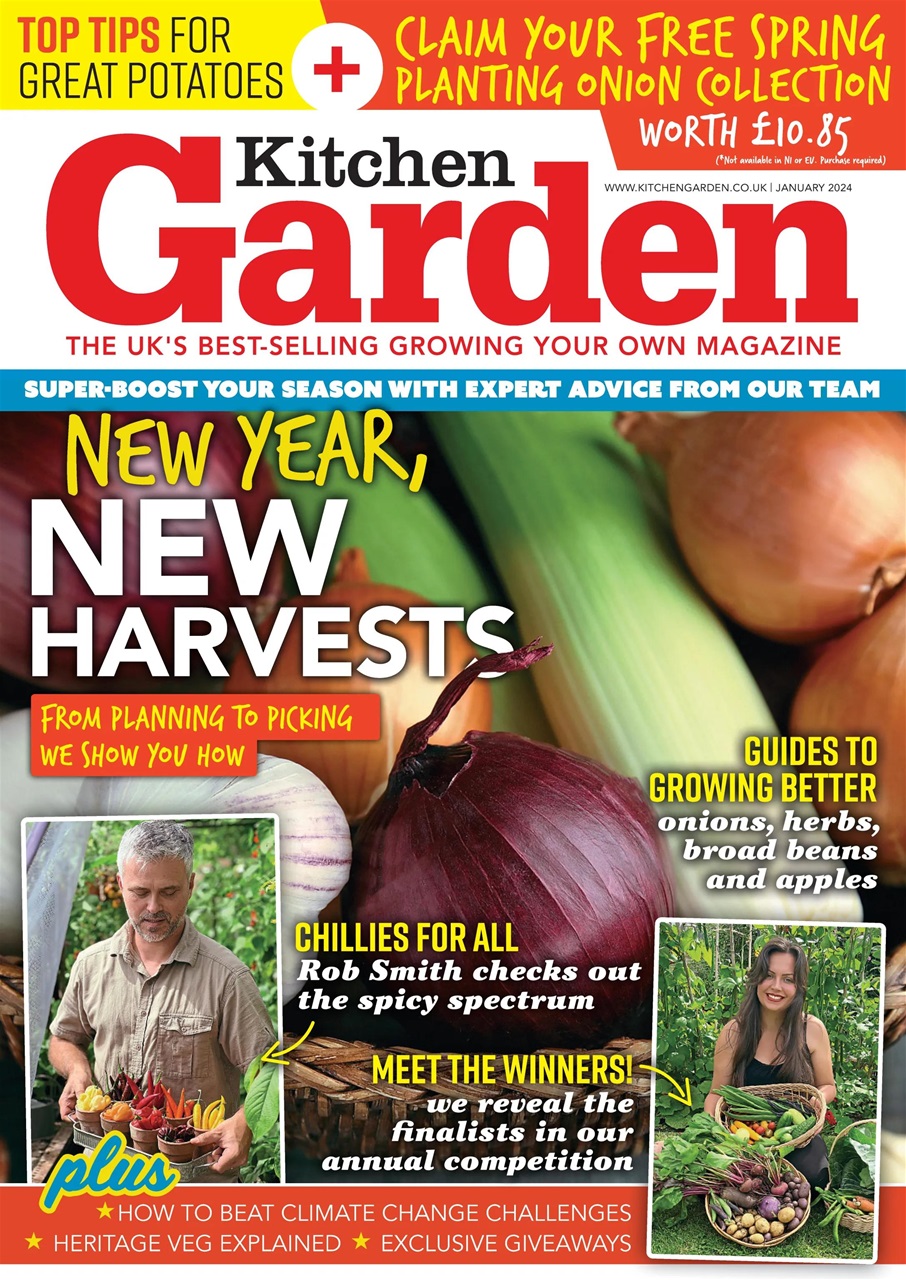 Kitchen Garden Magazine Preview Pages