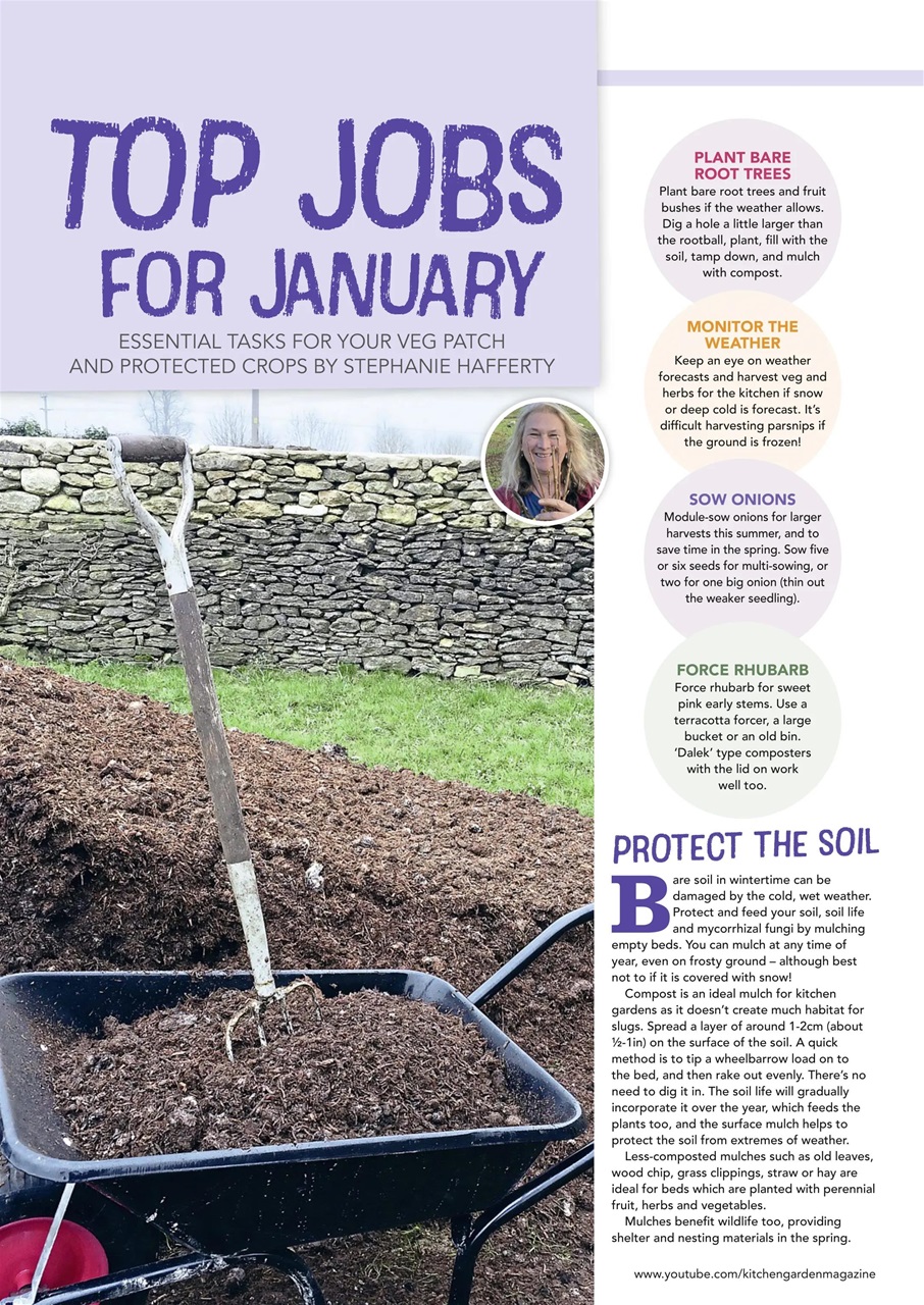 Kitchen Garden Magazine Preview Pages