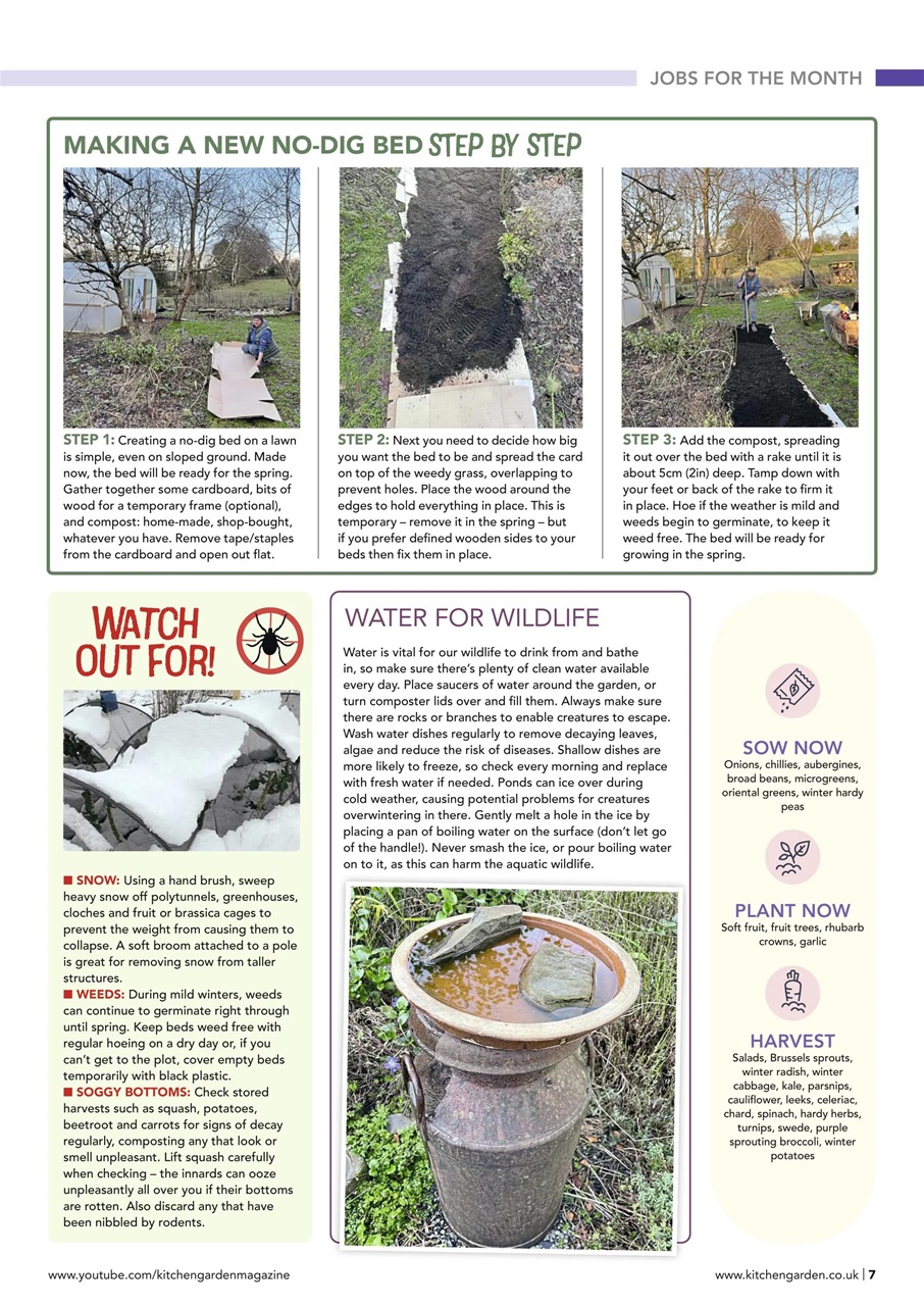 Kitchen Garden Magazine Preview Pages