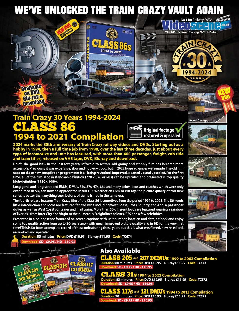 Rail Express Preview Pages