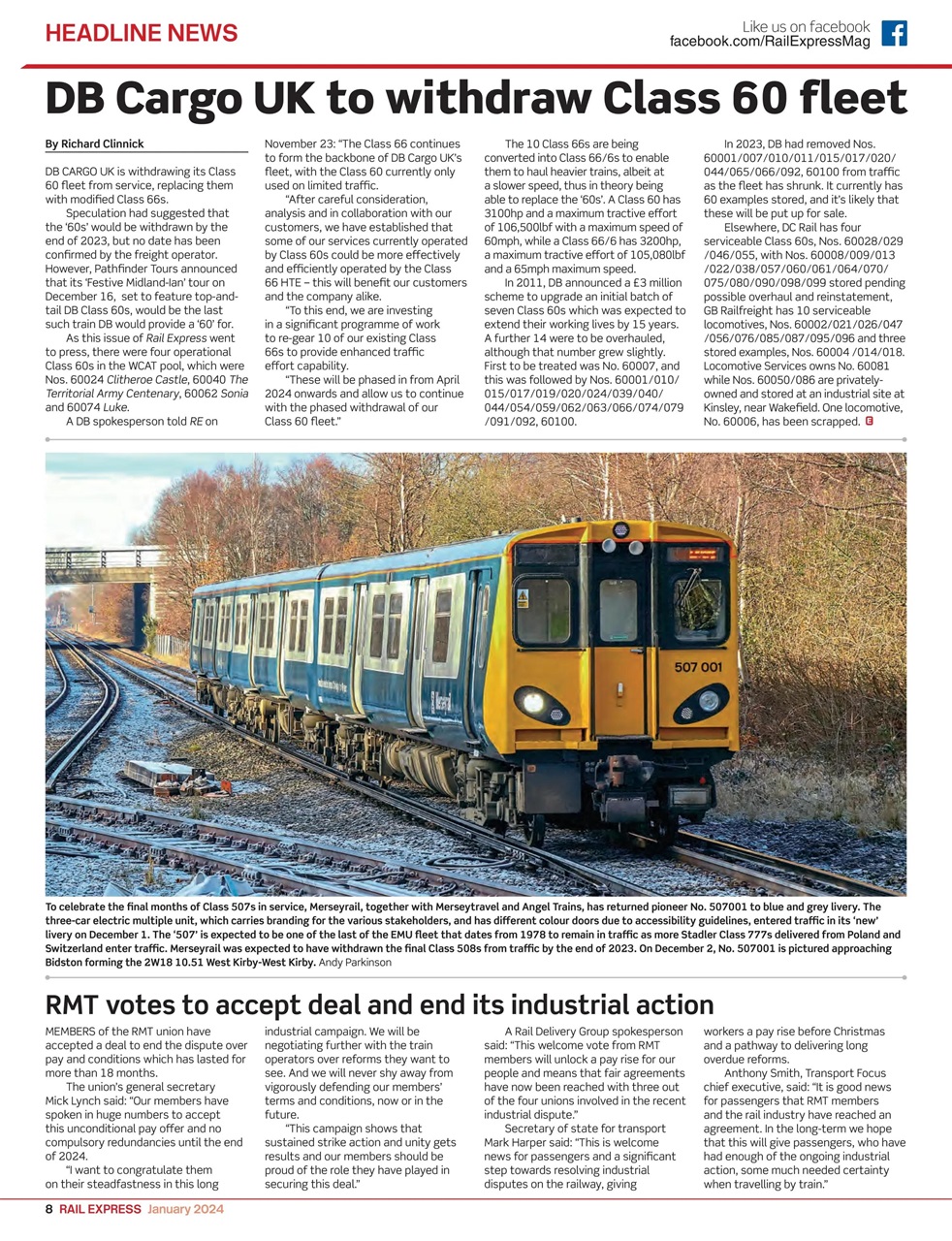 Rail Express Preview Pages