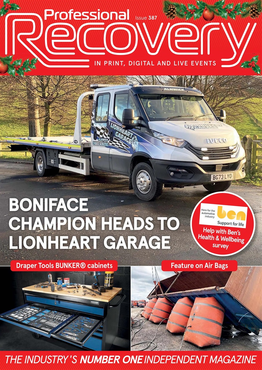 Professional Recovery Magazine Preview Pages