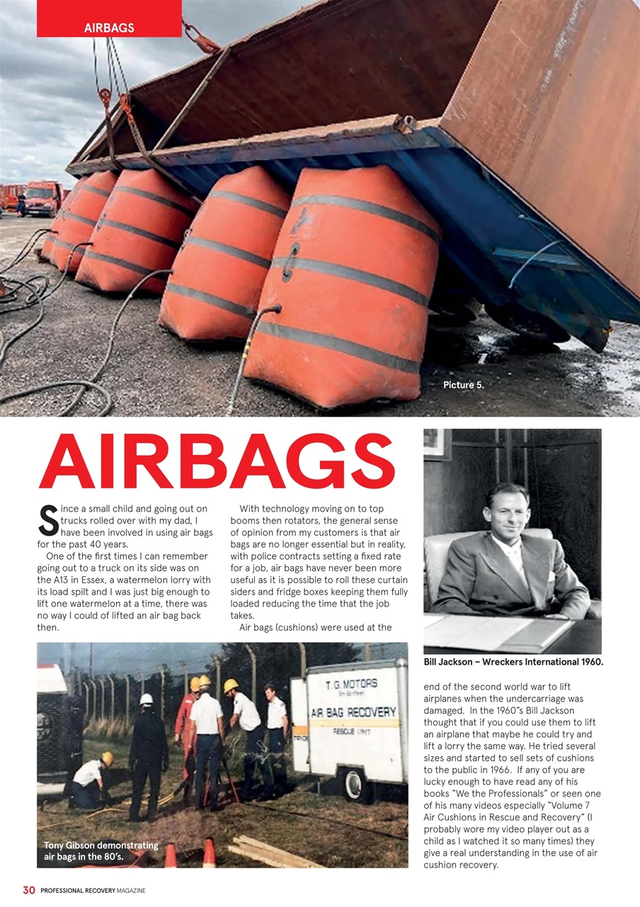 Professional Recovery Magazine Preview Pages