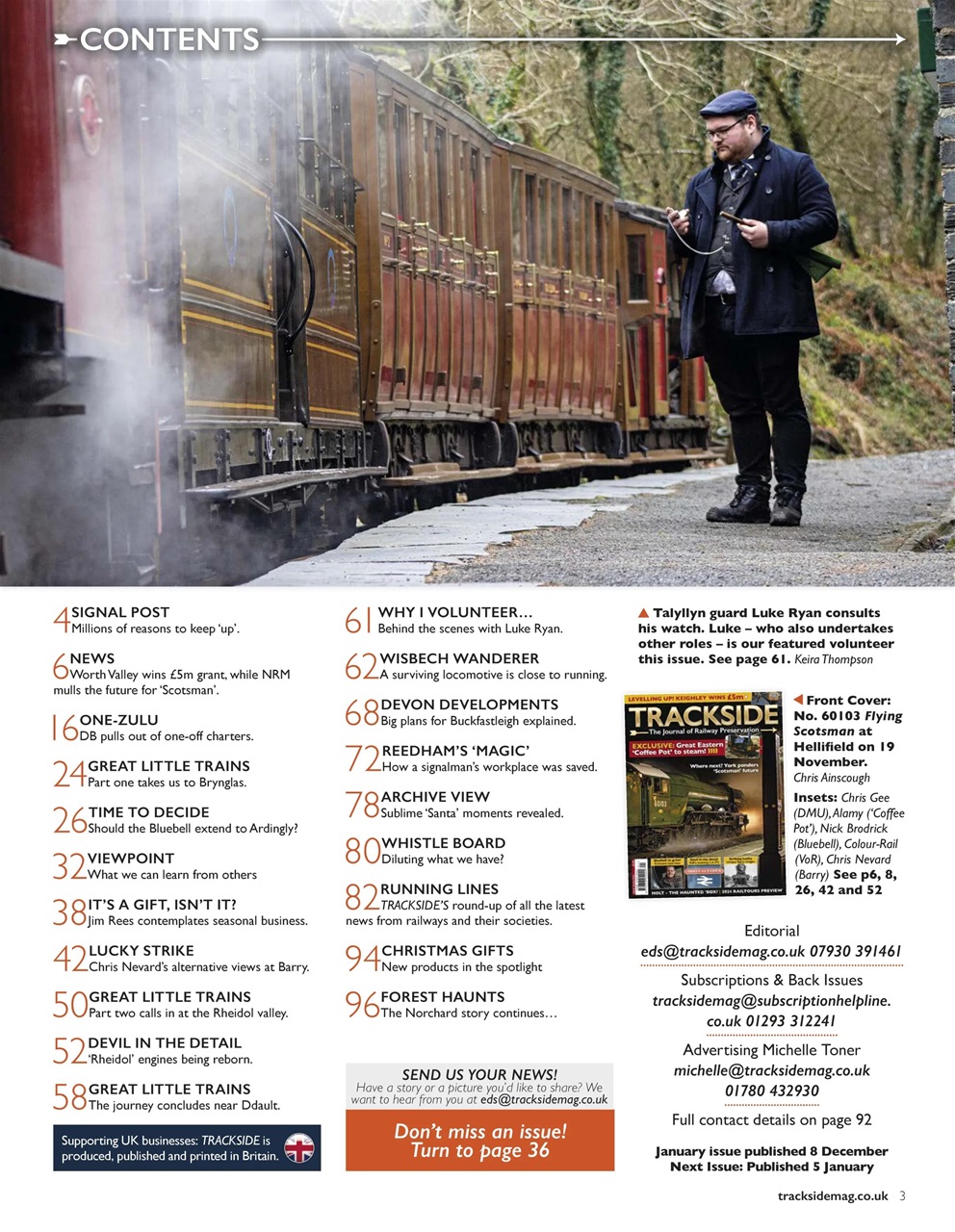 Trackside Preview Pages