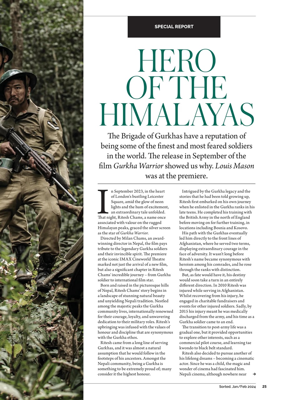 Sorted Magazine – The men's mag with morals Preview Pages