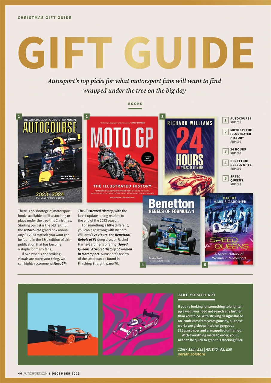 Autosport Preview Pages