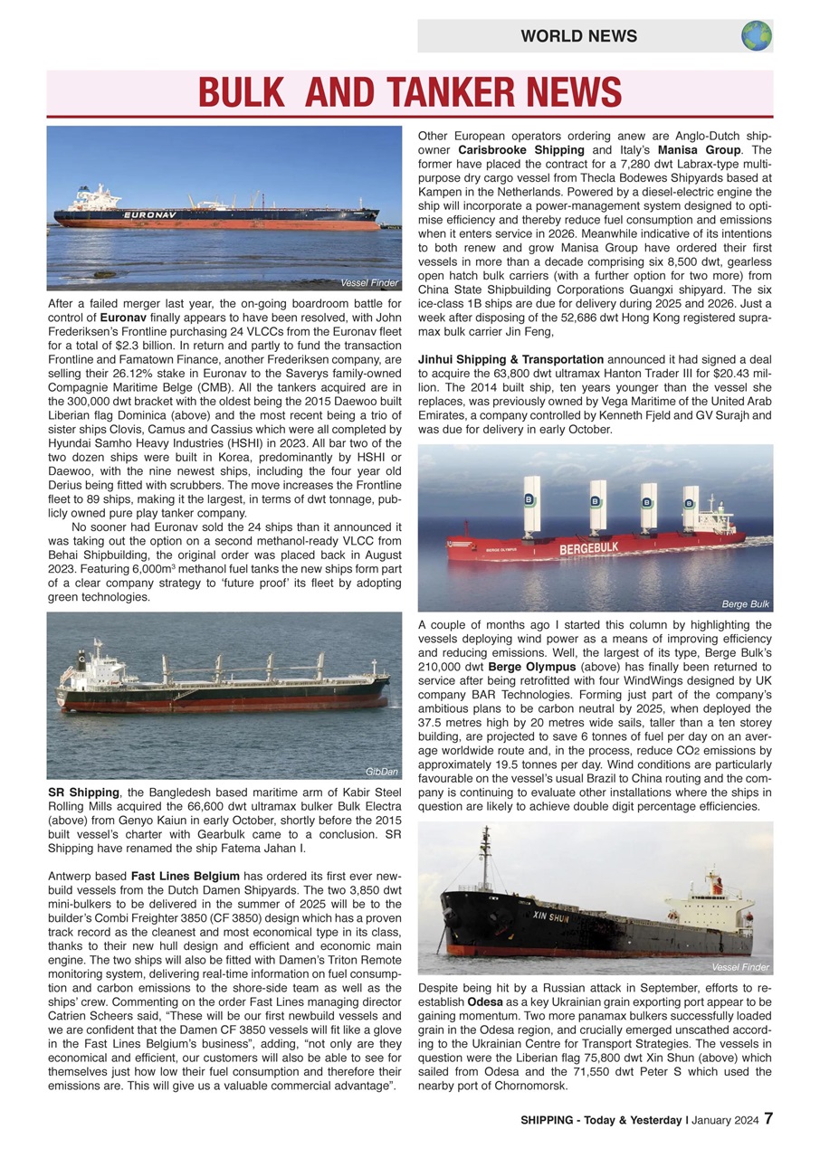 Shipping Today & Yesterday Preview Pages