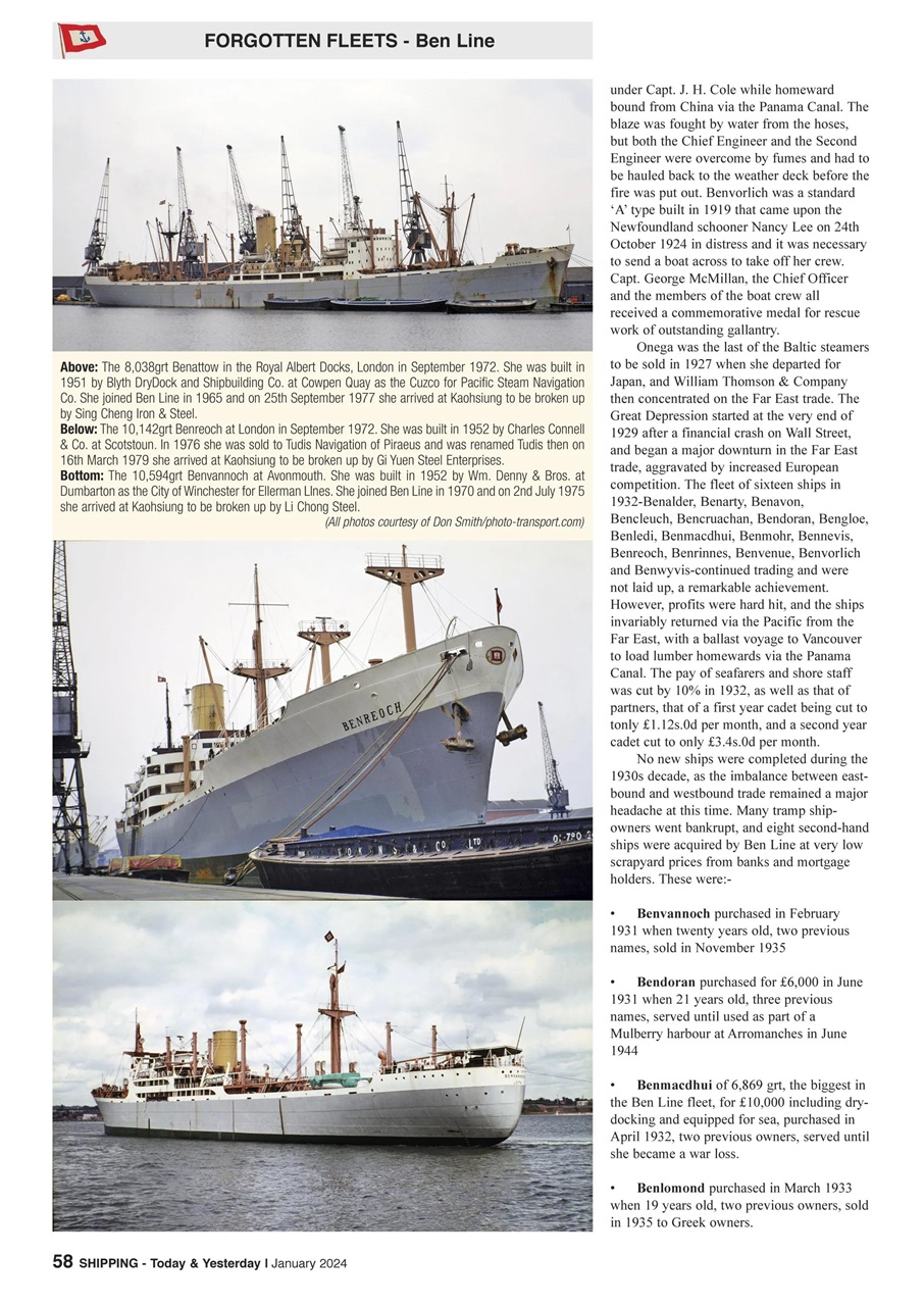 Shipping Today & Yesterday Preview Pages