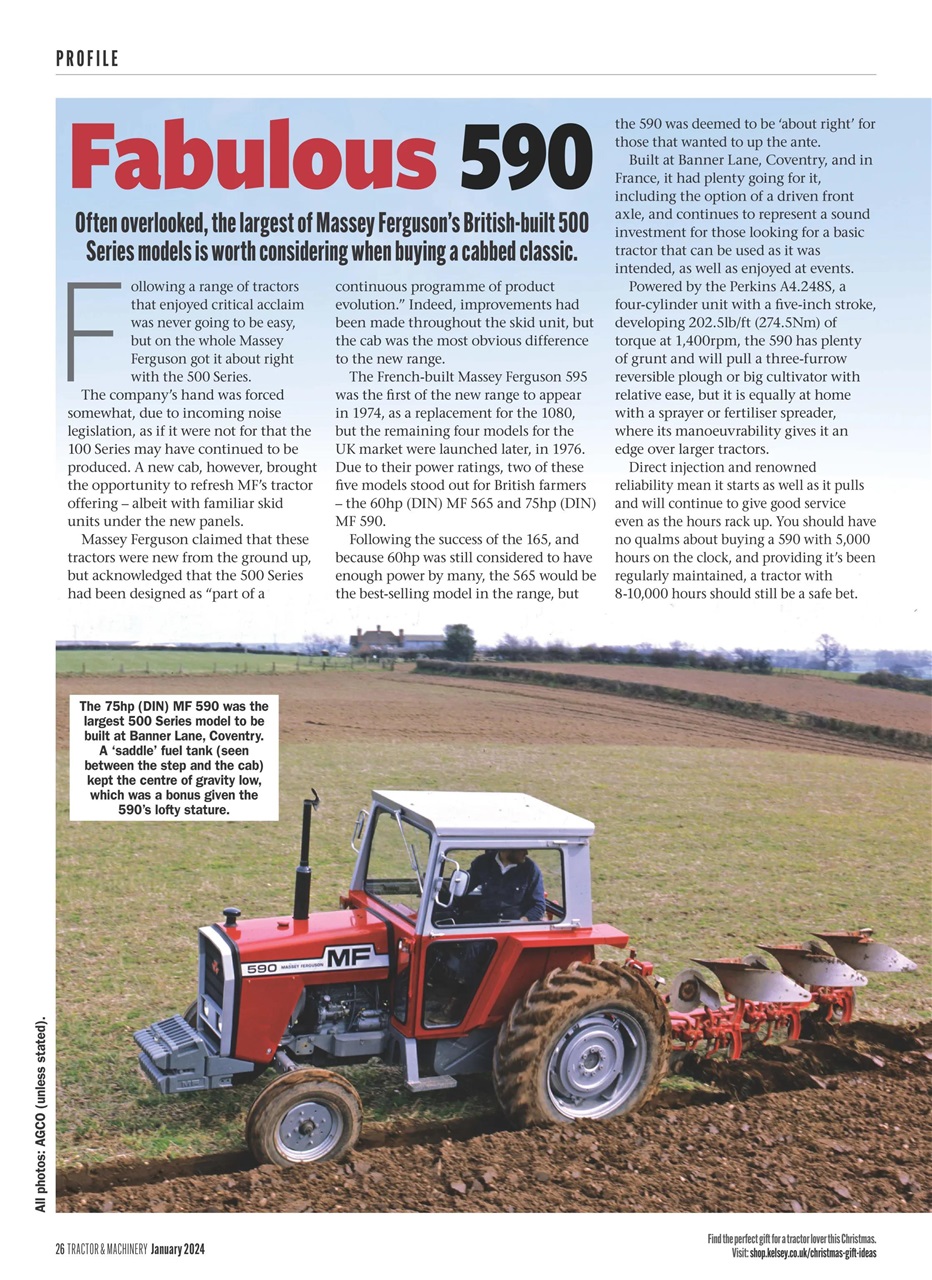 Tractor & Machinery Preview Pages