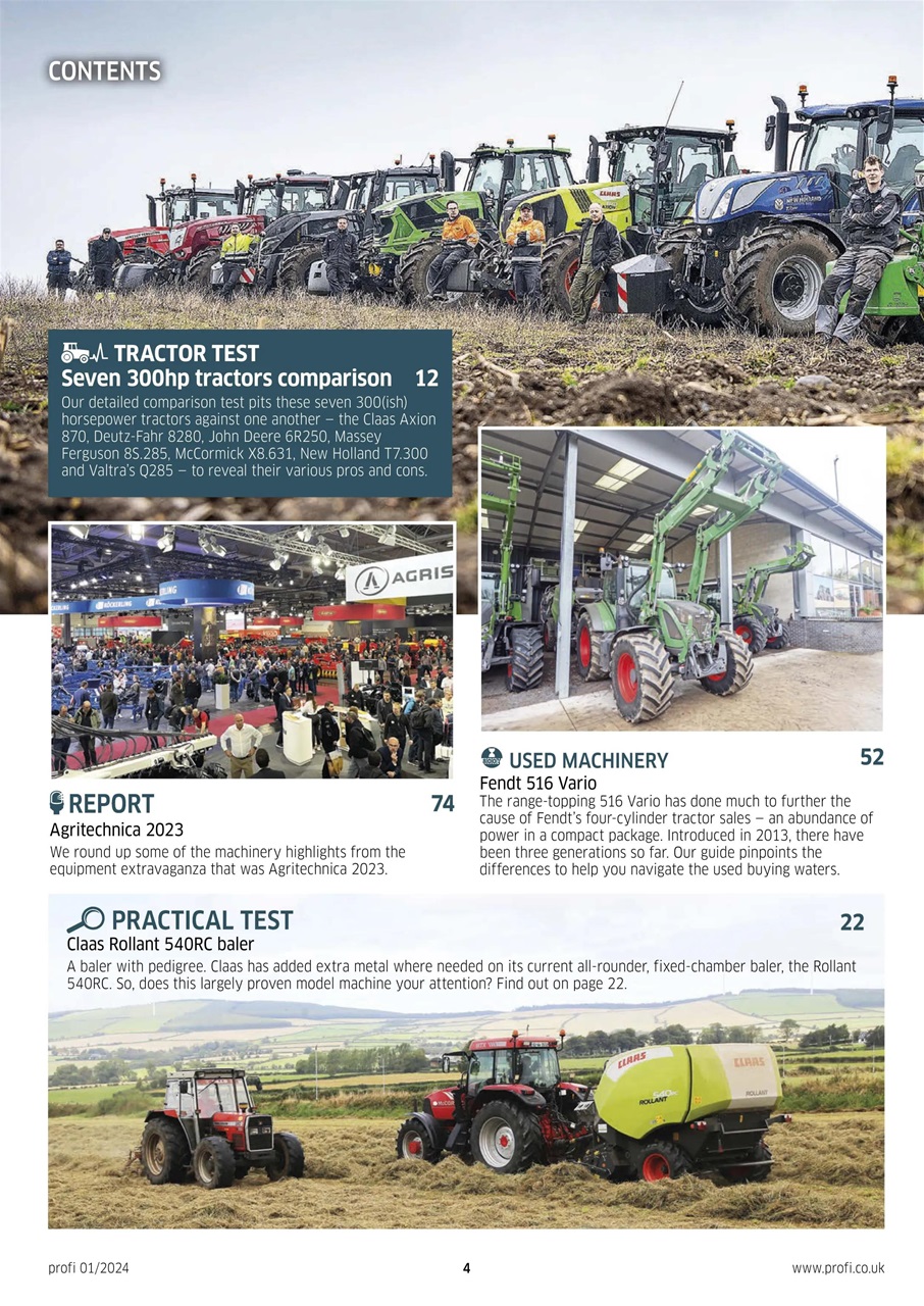 Profi International Preview Pages