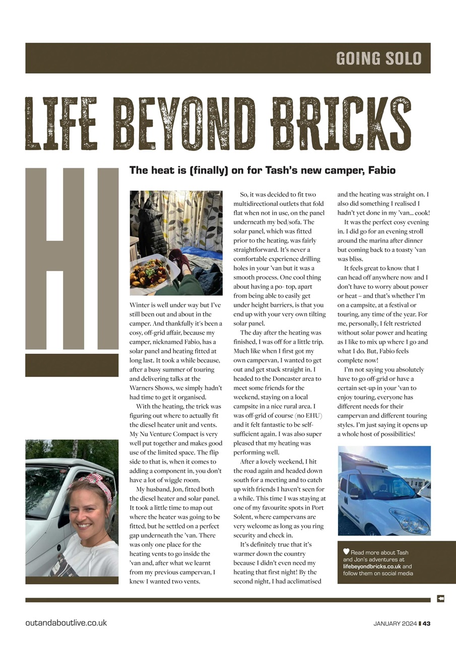 Campervan Preview Pages