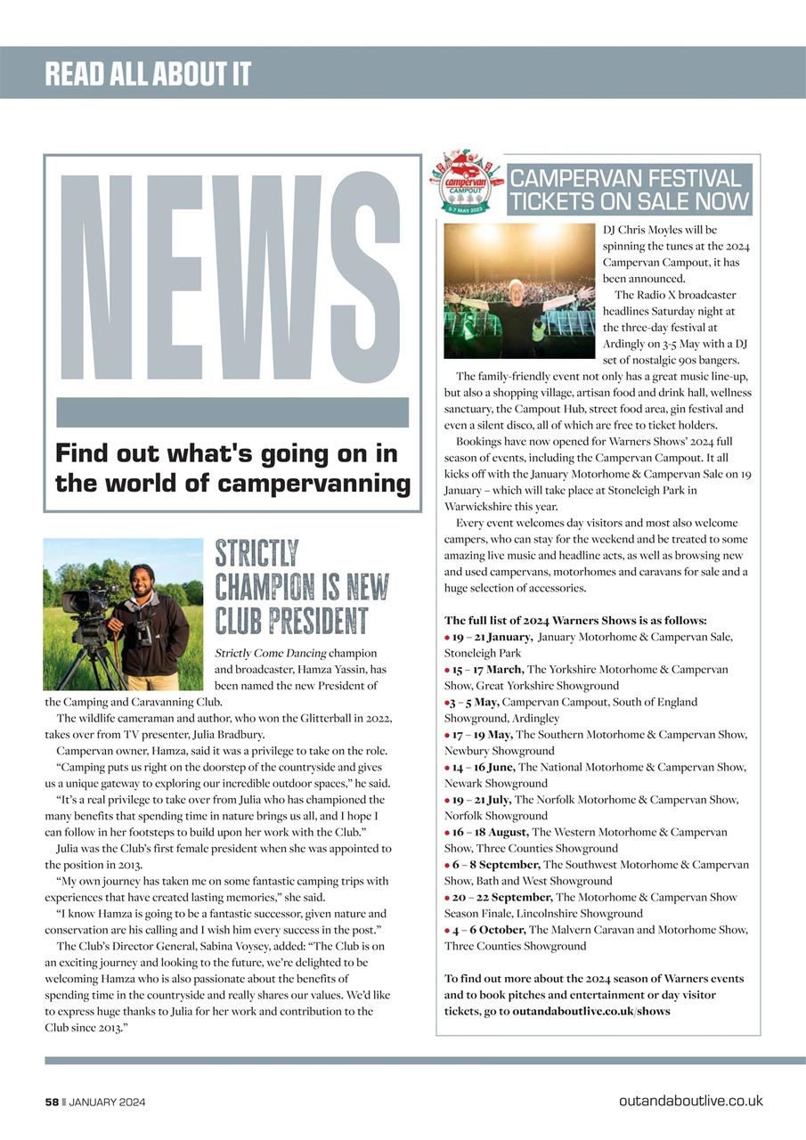 Campervan Preview Pages