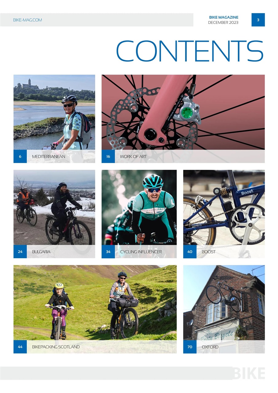 BIKE Magazine Preview Pages