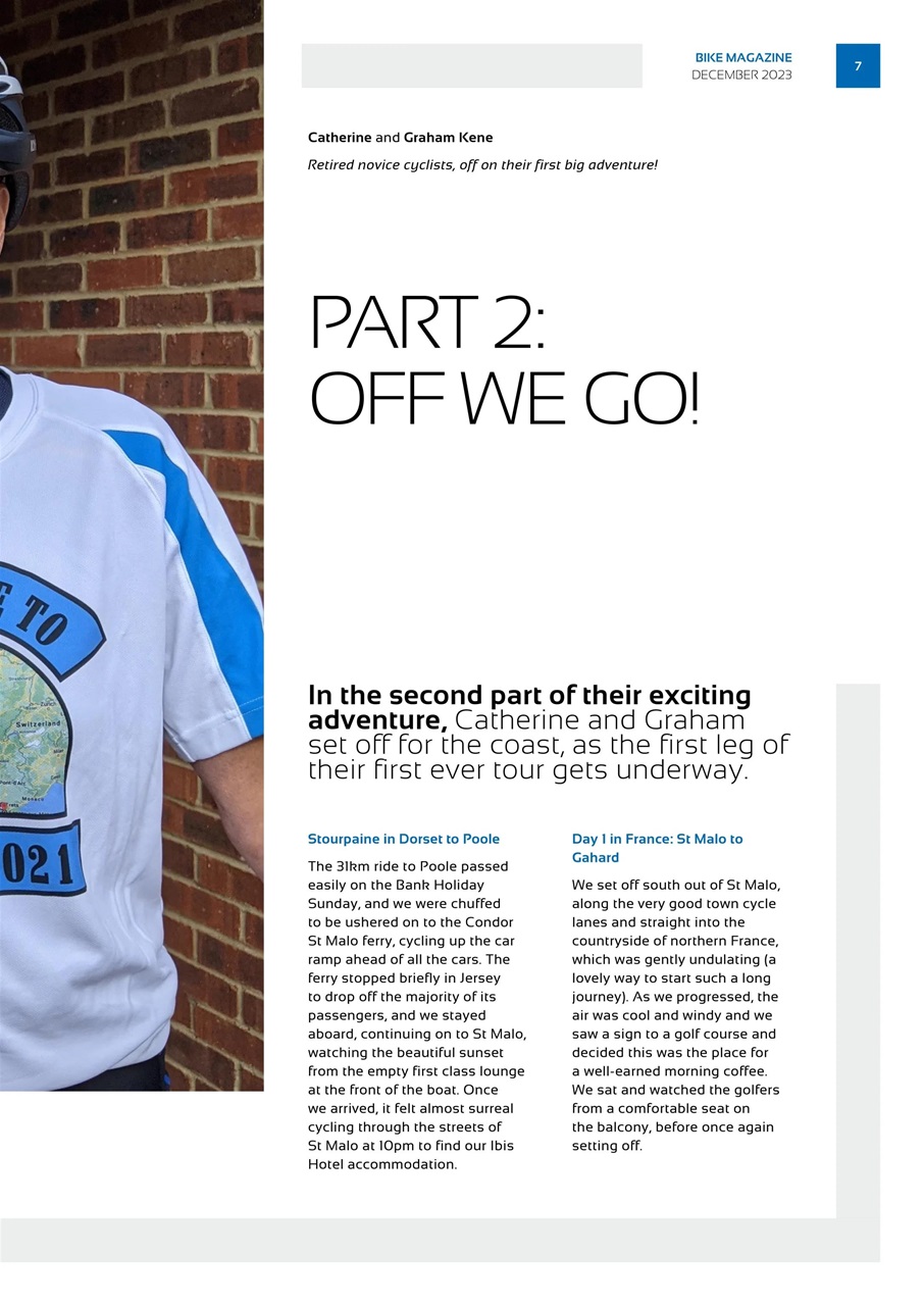 BIKE Magazine Preview Pages