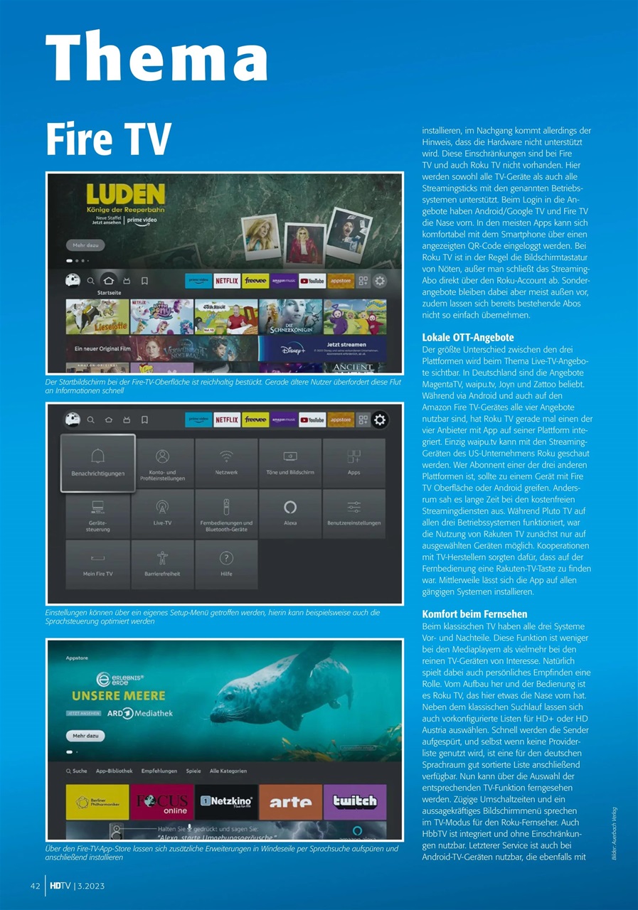HDTV Preview Pages
