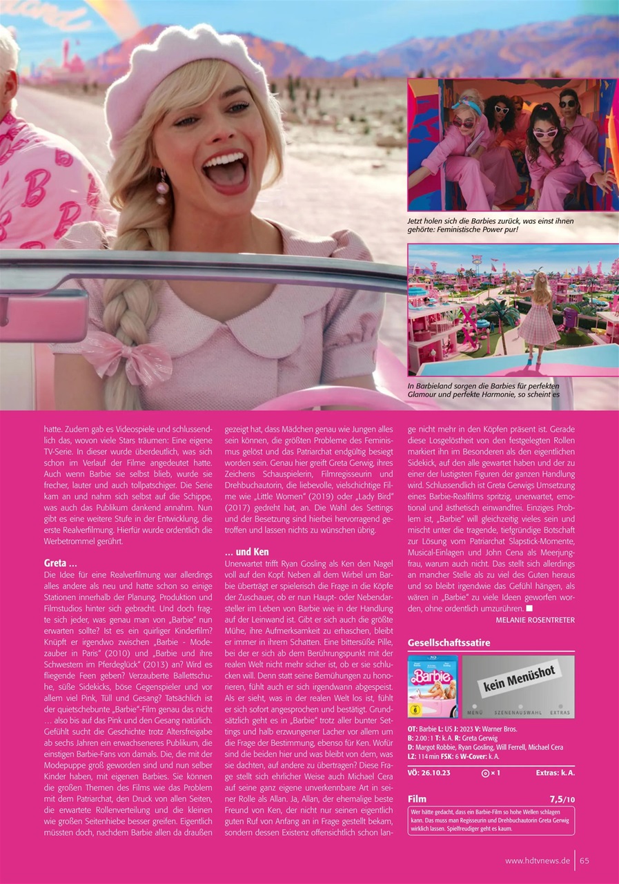 HDTV Preview Pages