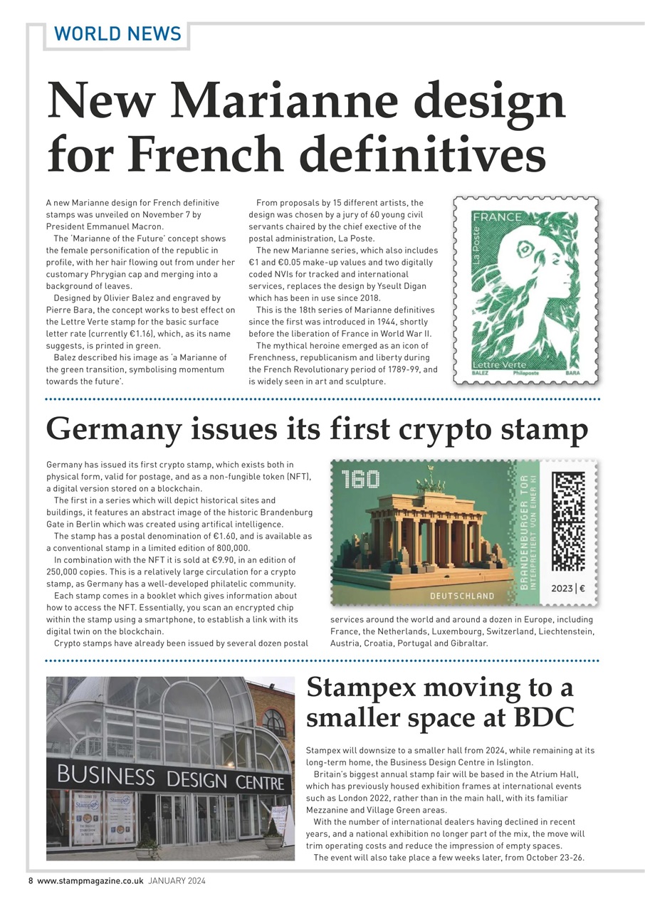 Stamp Magazine Preview Pages