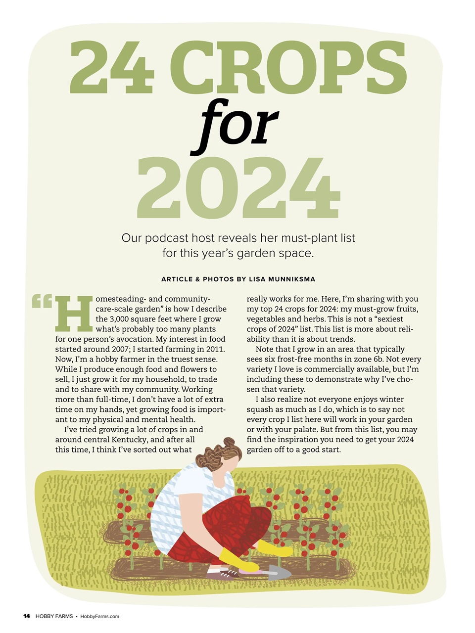 Hobby Farms Magazine Preview Pages