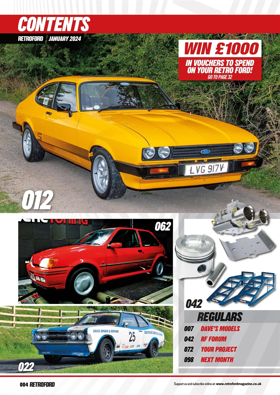 Retro Ford Preview Pages