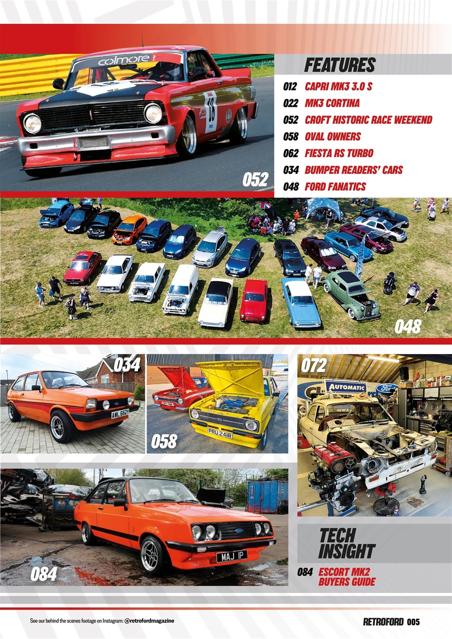 Retro Ford Preview Pages