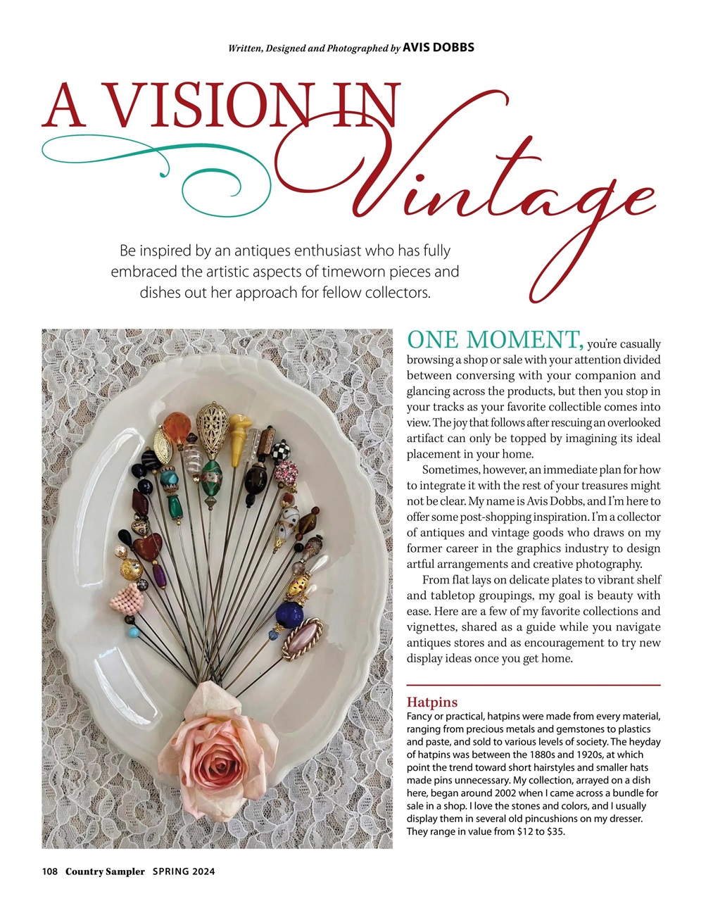 Country Sampler Preview Pages