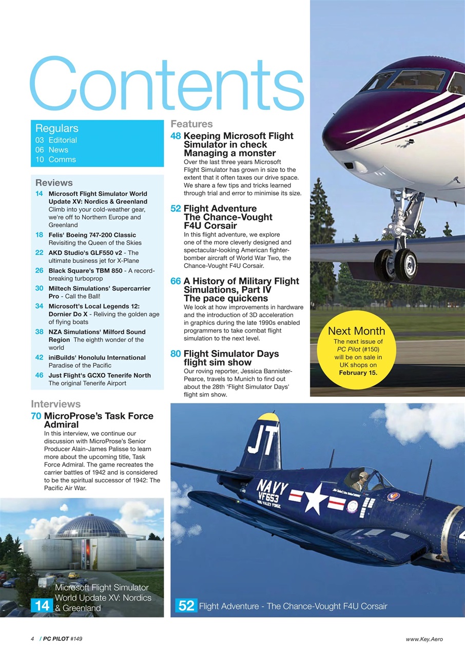 PC Pilot Preview Pages