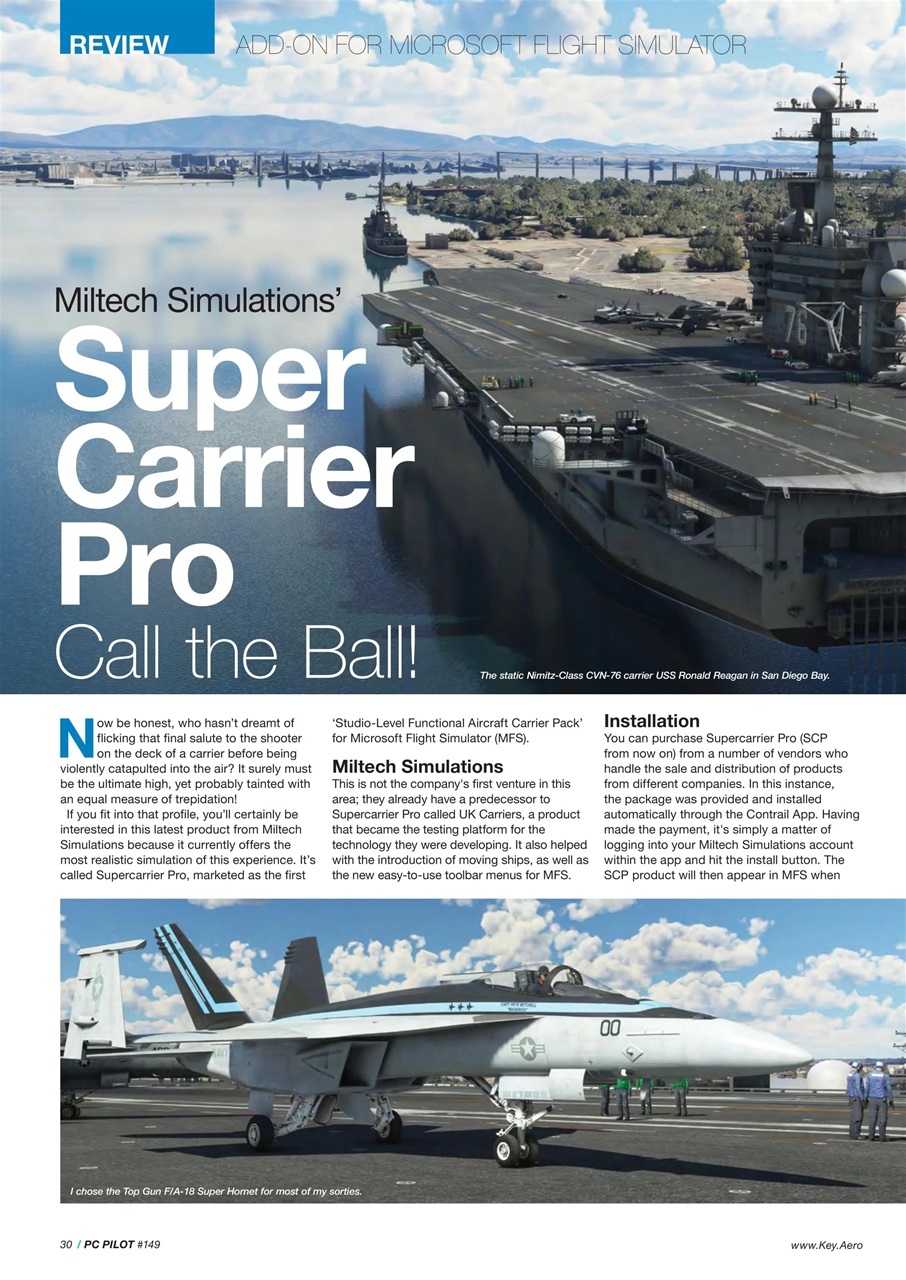 PC Pilot Preview Pages