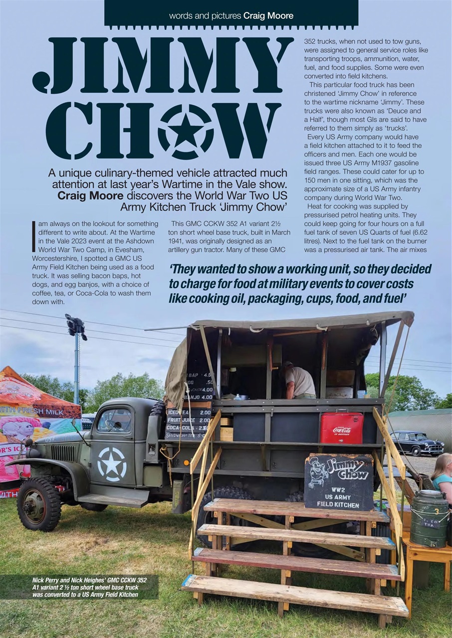 Classic Military Vehicle Preview Pages