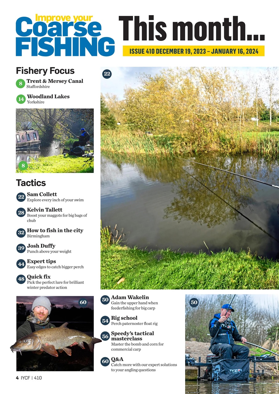 Improve Your Coarse Fishing Preview Pages