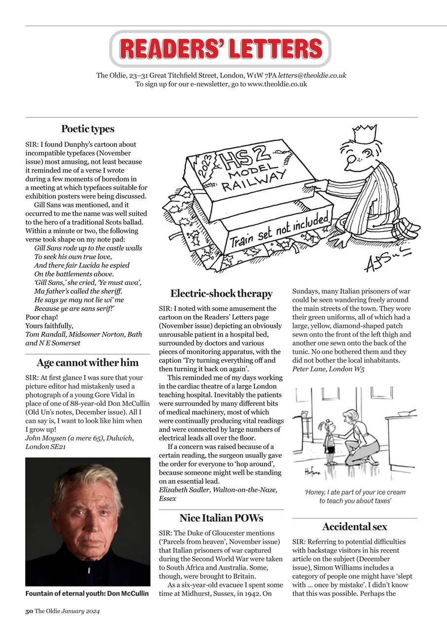 The Oldie Preview Pages