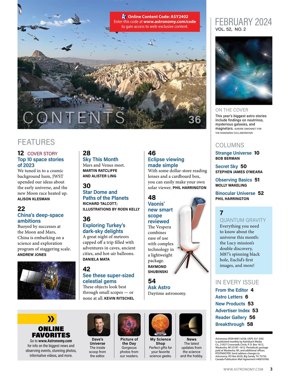 Astronomy Preview Pages