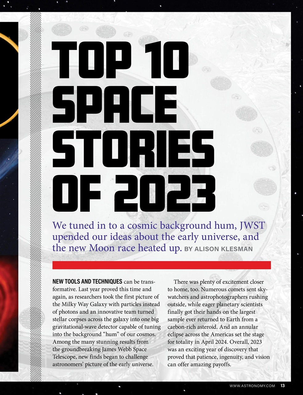 Astronomy Preview Pages