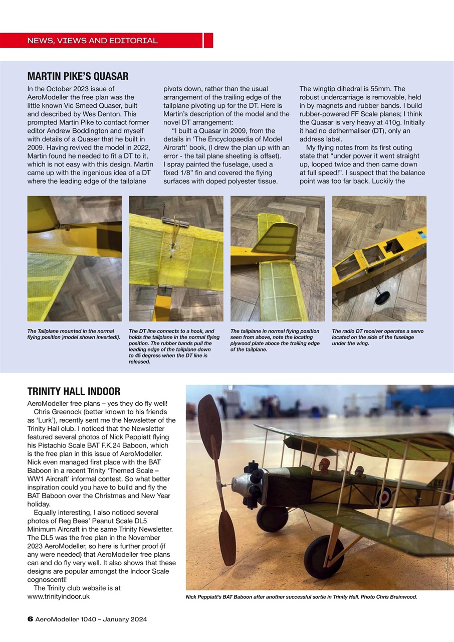 AeroModeller Preview Pages