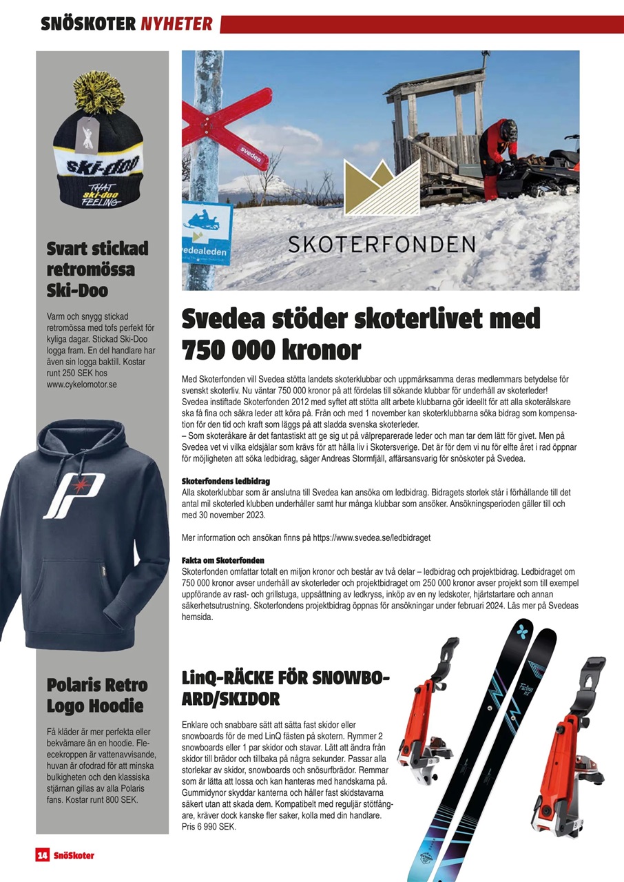 Tidningen Snöskoter Preview Pages