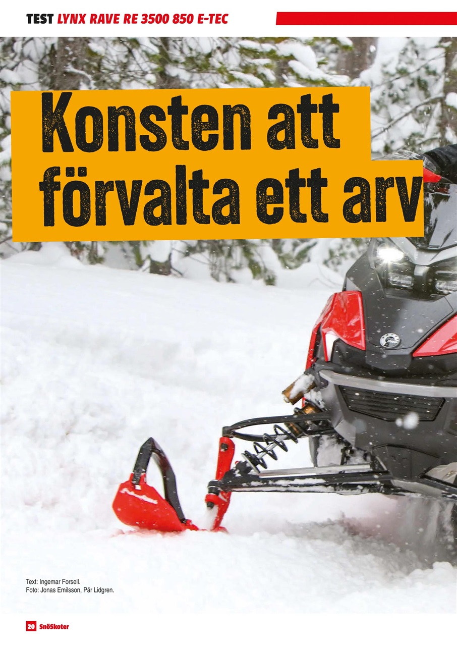 Tidningen Snöskoter Preview Pages