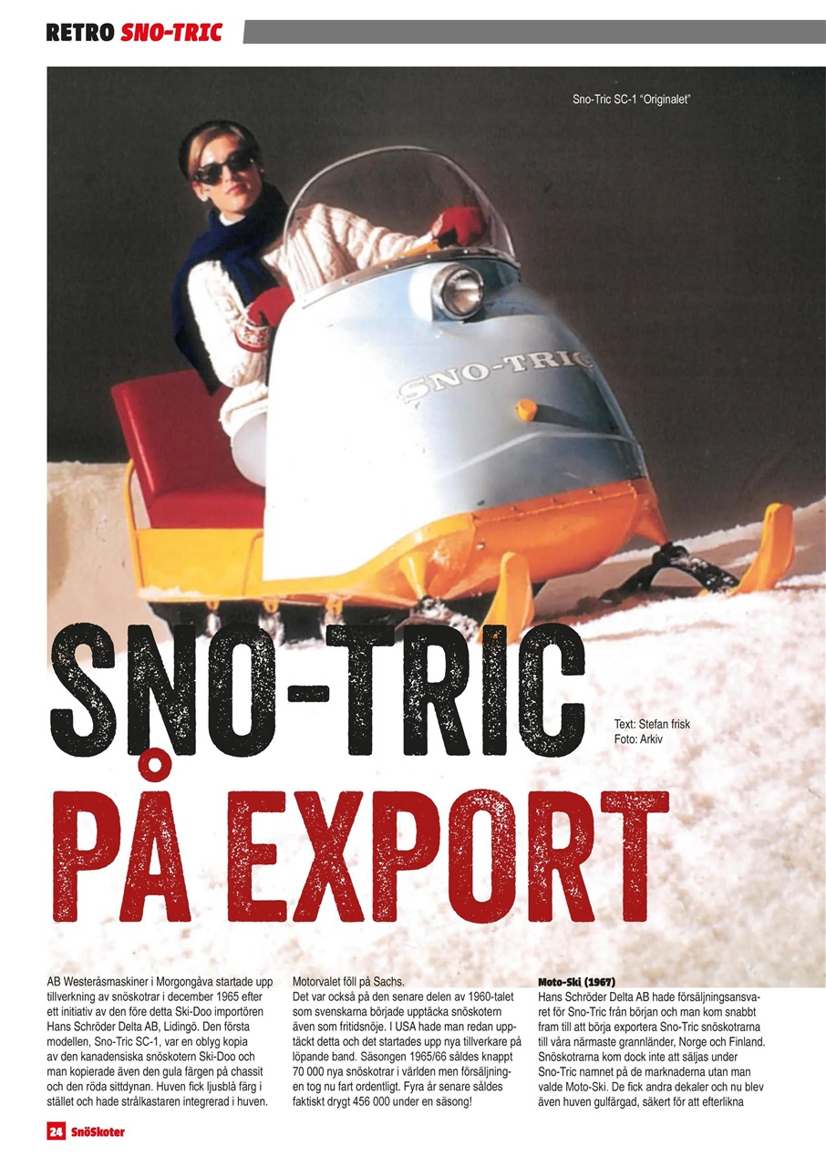 Tidningen Snöskoter Preview Pages