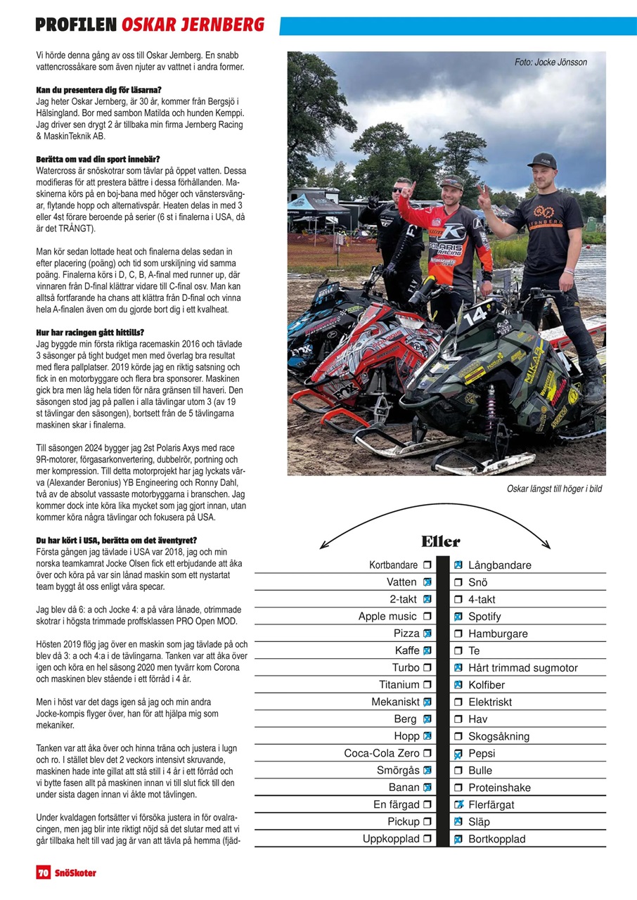 Tidningen Snöskoter Preview Pages