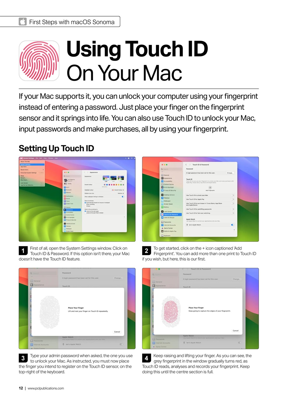 Mac + MacBook User Preview Pages