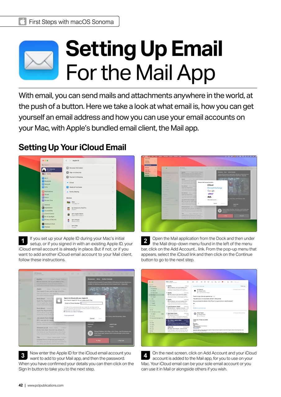 Mac + MacBook User Preview Pages