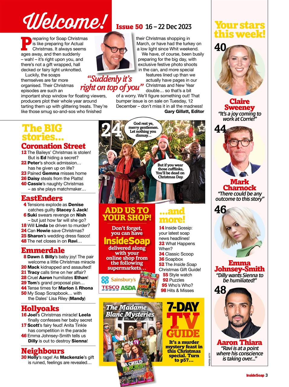 Inside Soap Preview Pages