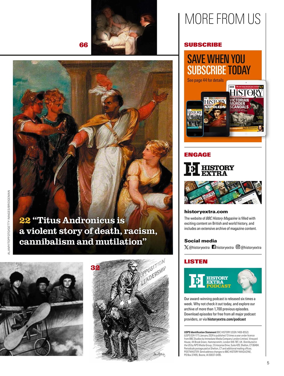 History Extra Magazine Preview Pages