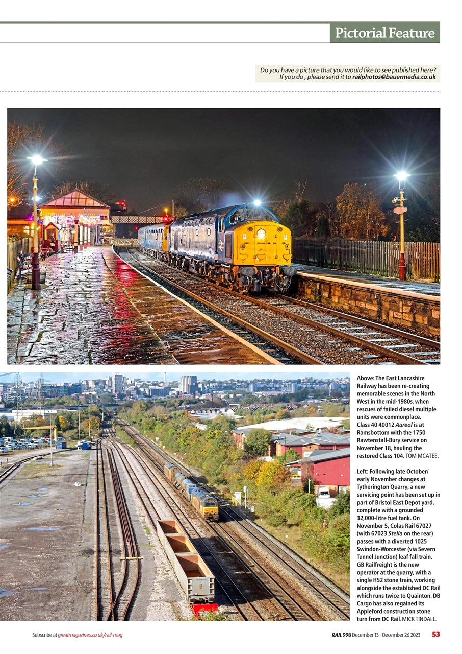 Rail Preview Pages